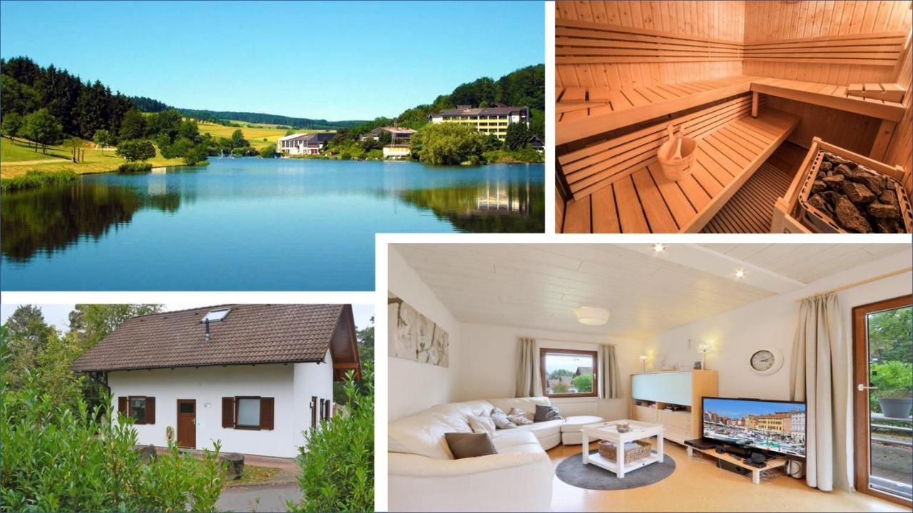 Seepark Kirchheim Ferienhaus Bei Anne Mit Sauna Kirchheim (Hessen) Exterior foto